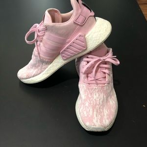 Pink NMD adidas sneakers